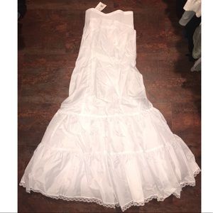 David’s Bridal Fit and Flare Slip